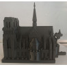 Cathédrale Notre-Dame de Paris miniature 20 cm | Reproduction 3D