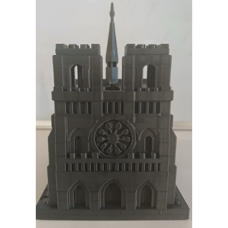 Cathédrale Notre-Dame de Paris miniature 20 cm | Reproduction 3D