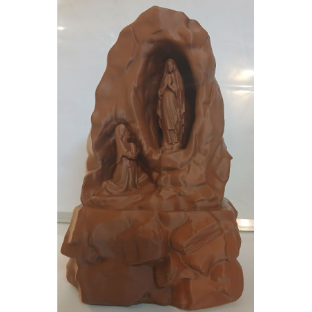 Grande Grotte de Lourdes 26 cm | Vierge Marie et Bernadette