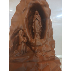 Grande Grotte de Lourdes 26 cm | Vierge Marie et Bernadette