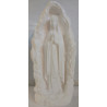 Vierge de Lourdes 24 cm avec chapelet | Statue religieuse