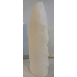 Vierge de Lourdes 24 cm avec chapelet | Statue religieuse