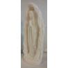 Vierge de Lourdes 24 cm avec chapelet | Statue religieuse